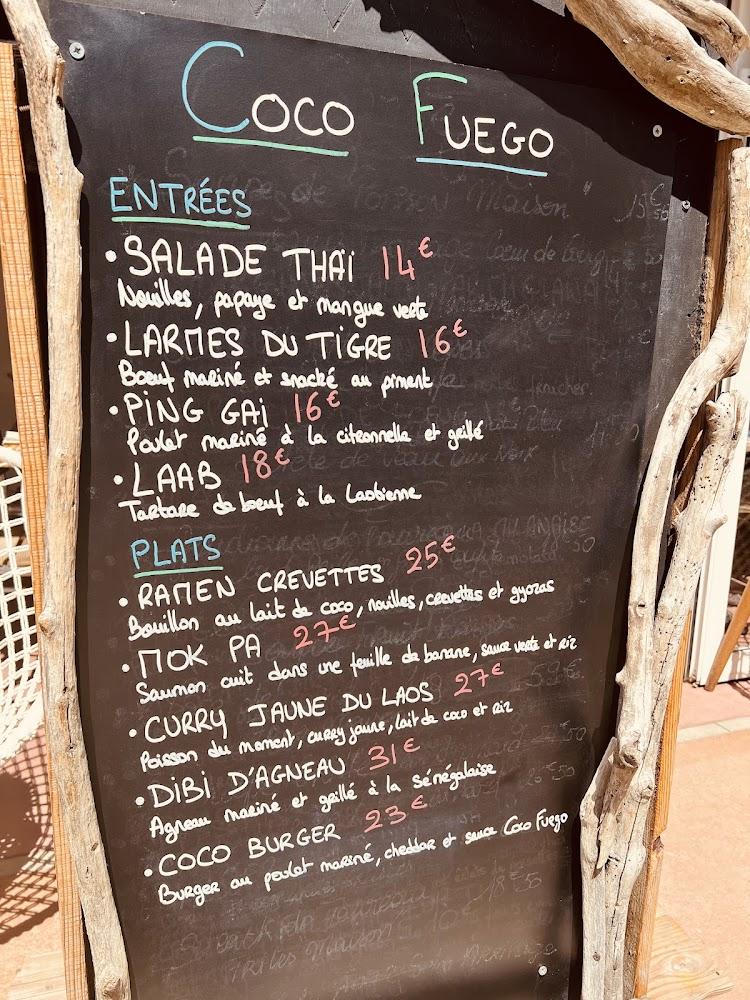 Coco Fuego - Menu Image 3